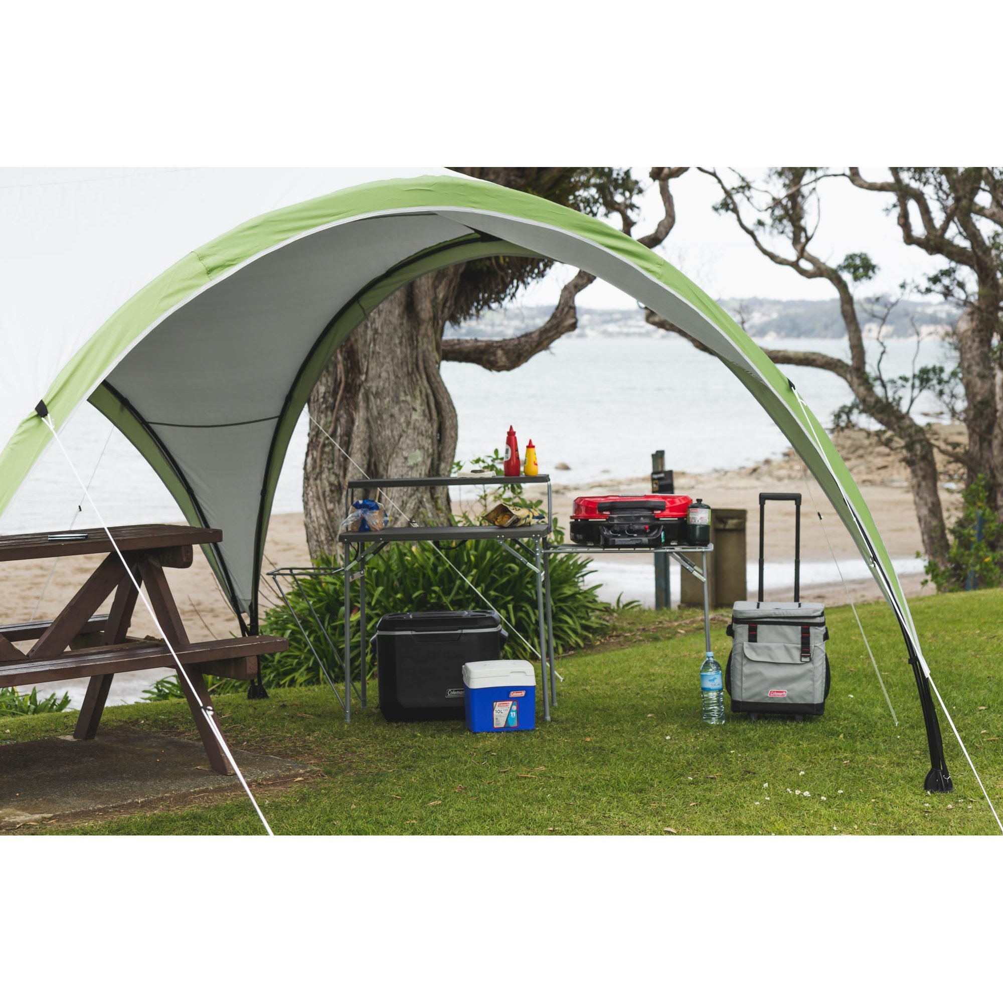 Coleman deluxe clearance shelter